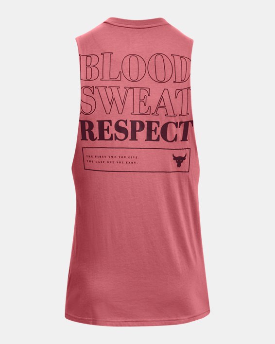 Men's Project Rock BSR Tank in Pink image number 5